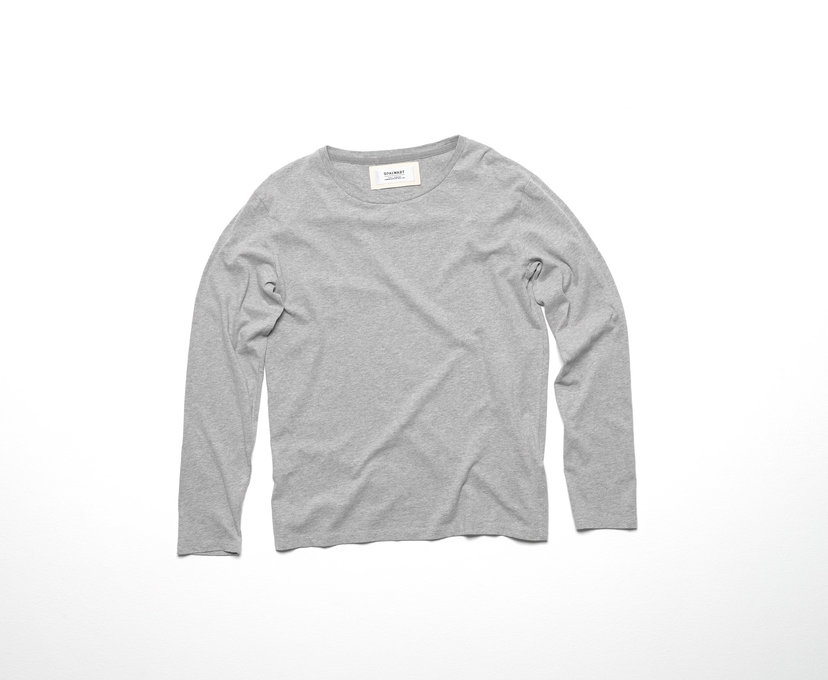 Spalwart Team Premium T-Shirt L/S   Grey Melange