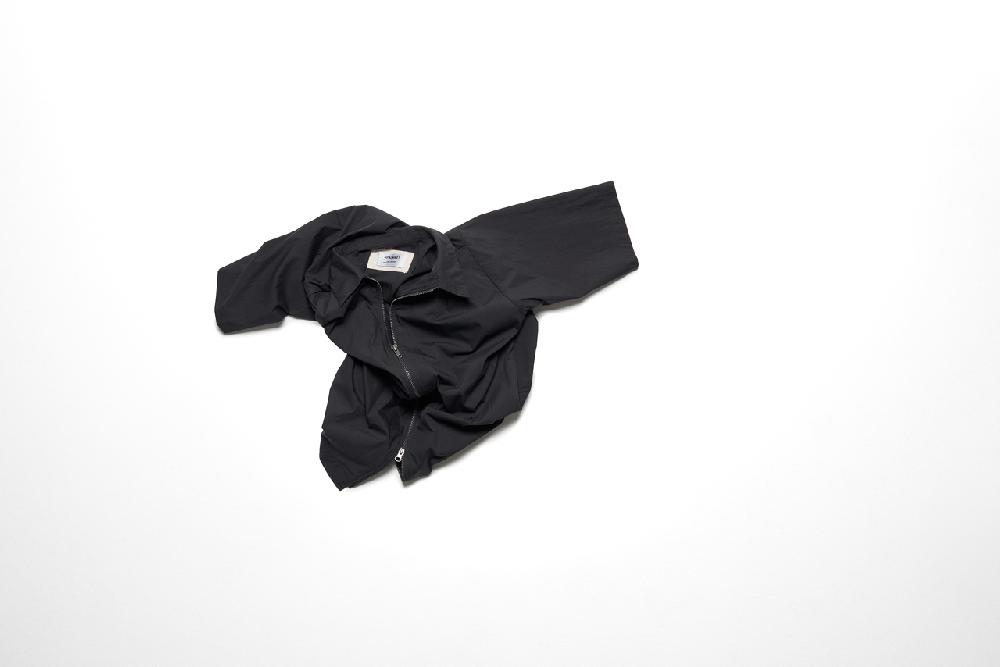 Spalwart Woven Zip Shirt Black