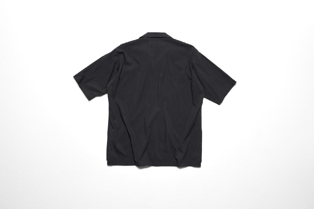 Spalwart Woven Zip Shirt Black