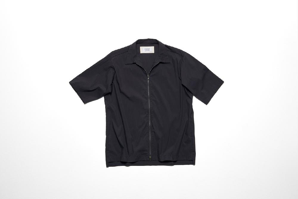 Spalwart Woven Zip Shirt   Black