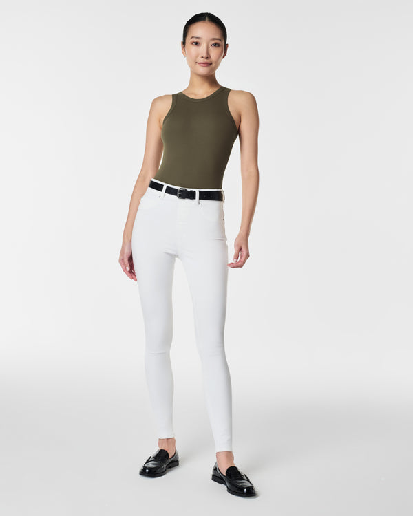 spanx Ankle Skinny Jeans White