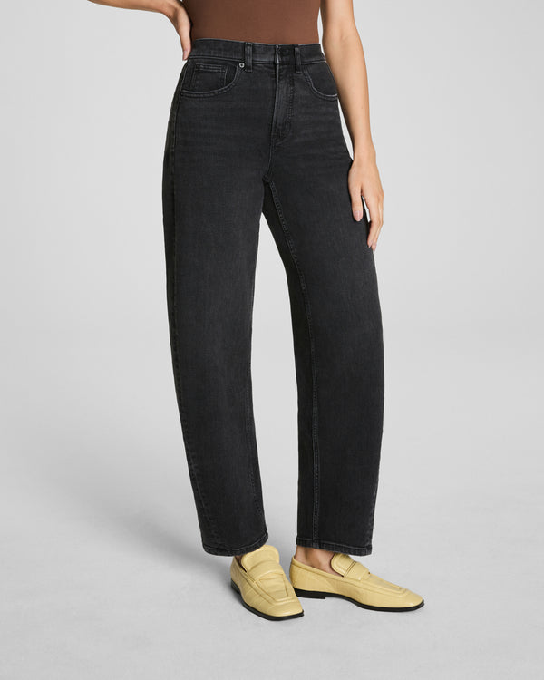 Spanx Barrel Leg Jeans Carbon