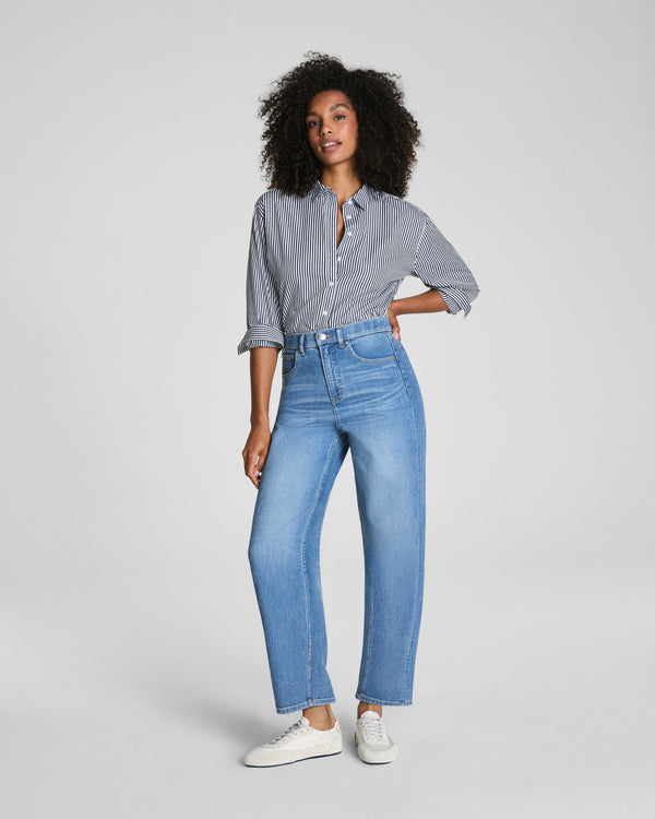 Spanx Barrel Leg Jeans Elysian