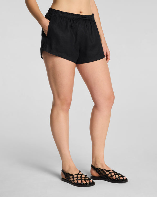 spanx Beach Short 3" Very Black