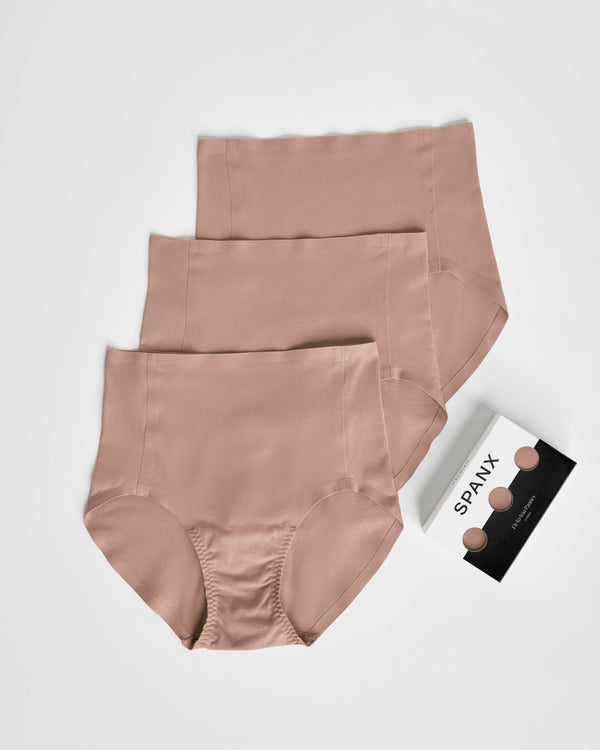 spanx Brief 3-Pack Box Cafe Au Lait