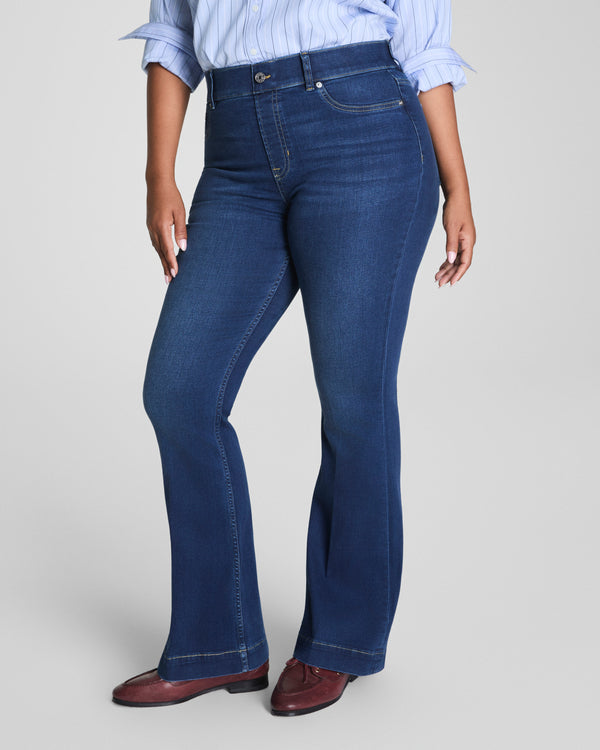 Spanx Flare Jeans Poseidon