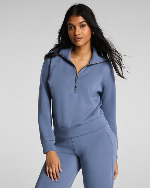 spanx Half Zip Rain