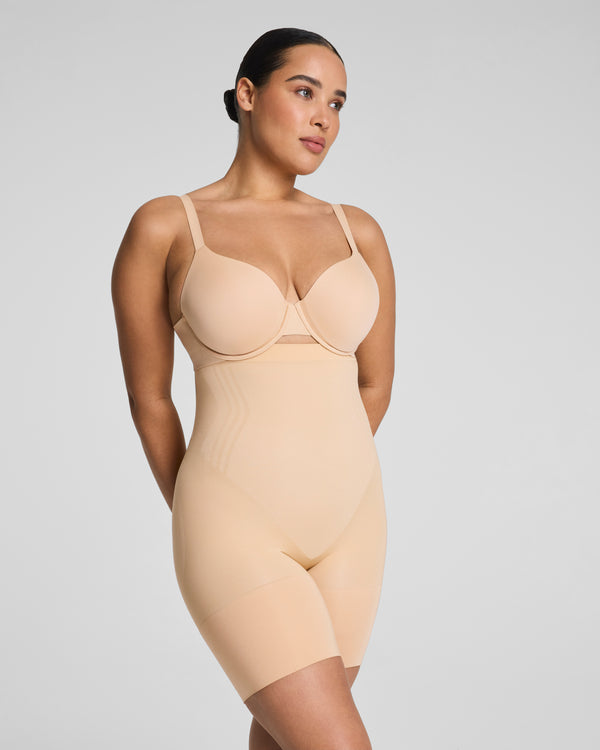 Spanx High-Waisted Mid-Thigh Short Honey