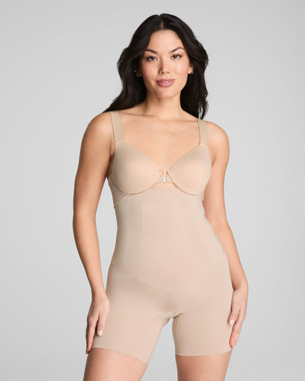Spanx High-Waisted Mid-Thigh Short Oat