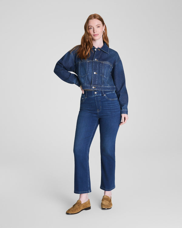 spanx Kick Flare Jeans Poseidon