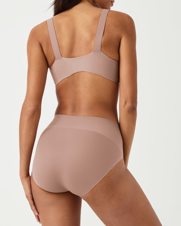 Spanx Lightly Lined Bralette Cafe Au Lait