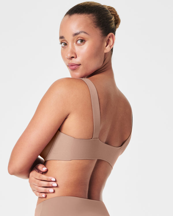 Spanx Lightly Lined Full Coverage Bra Cafe Au Lait