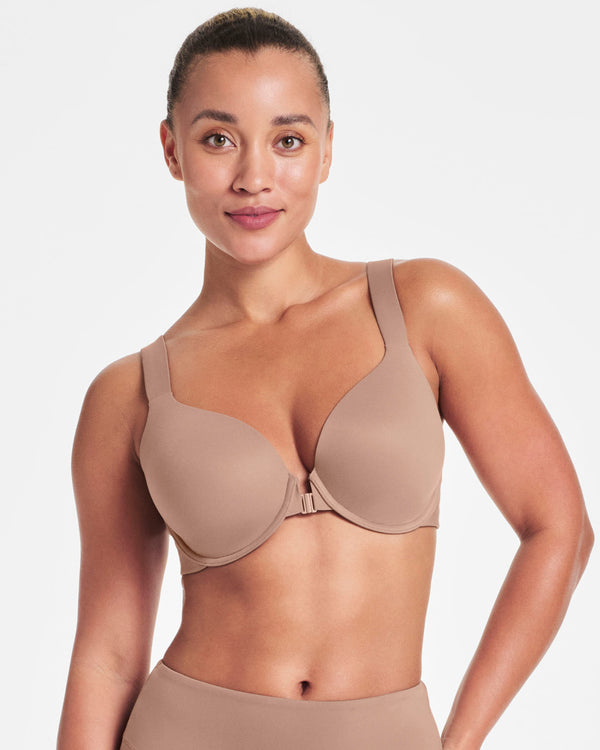 spanx Lightly Lined Full Coverage Bra Cafe Au Lait