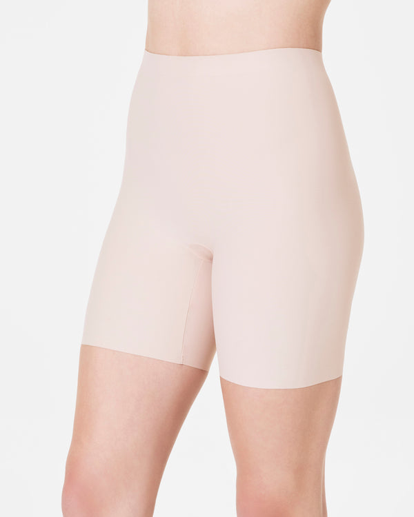 Spanx Mid-Thigh Short Champagne Beige