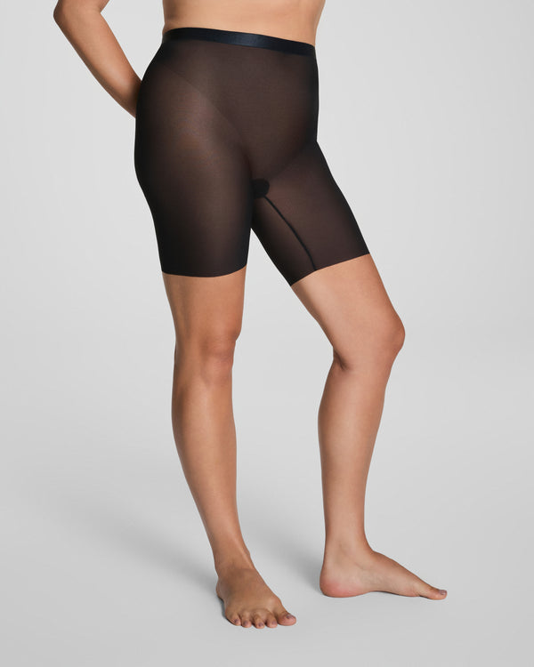 Spanx Mid-Thigh Short Very Black