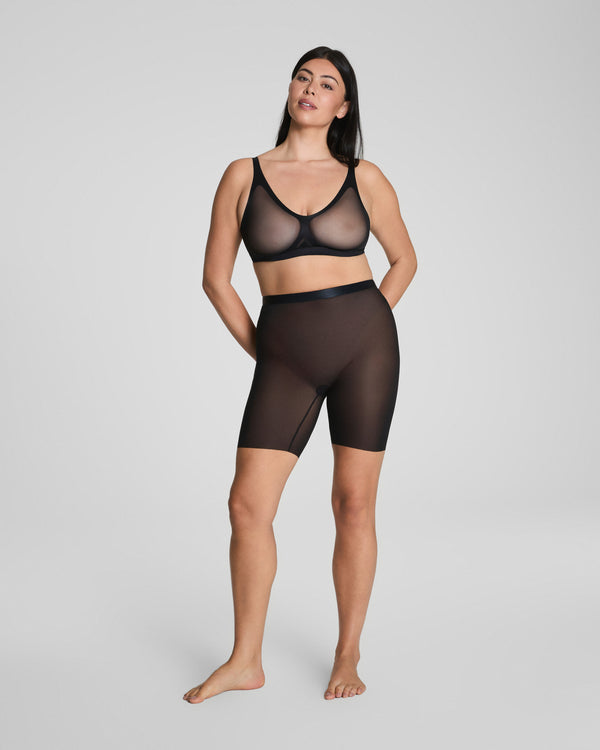 spanx Mid-Thigh Short Very Black