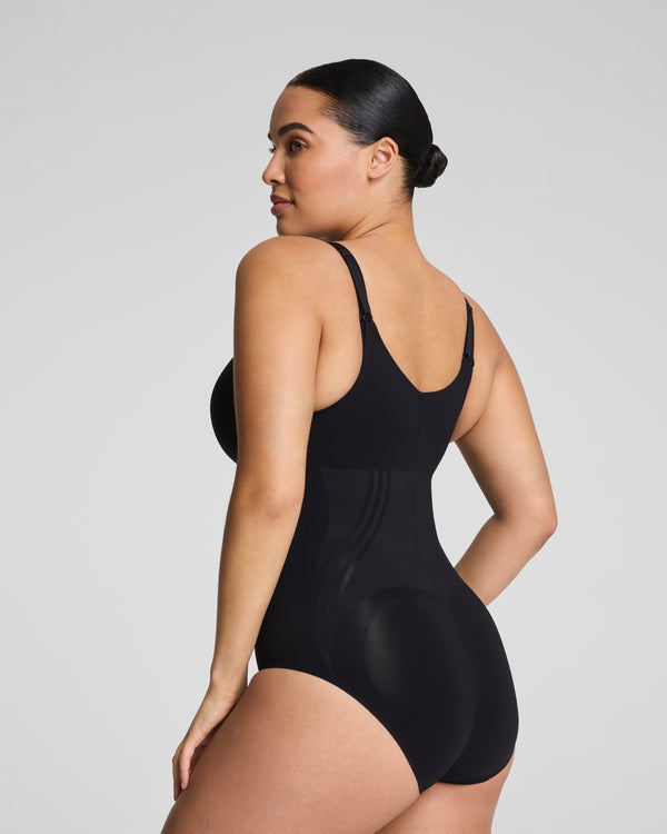 Spanx Open-Bust Bodysuit Very Black