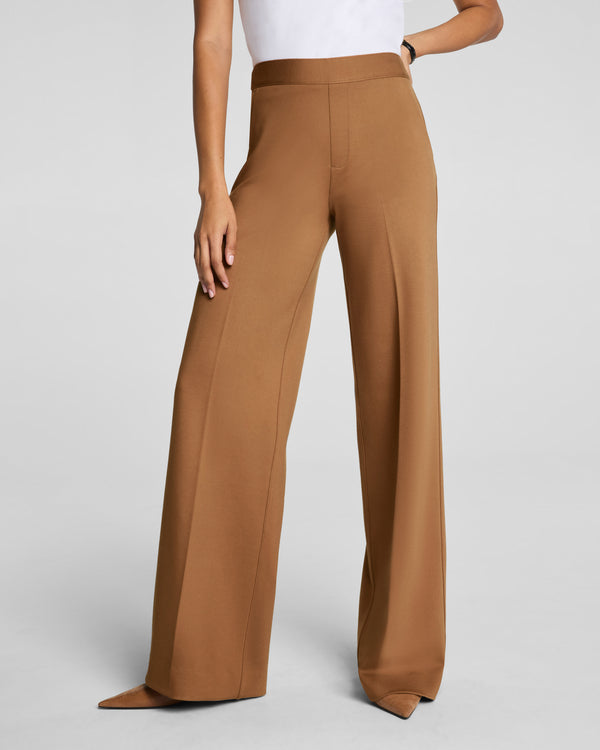 Spanx Ponte Wide Leg Pant Maplewood