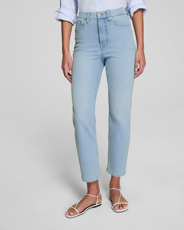 Spanx Slim Straight Jeans Tidal Blue
