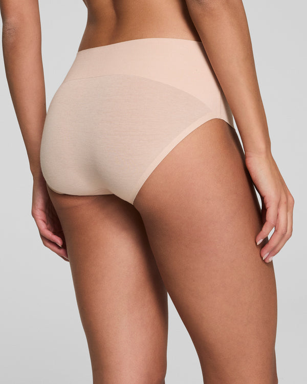 Spanx Supima Cotton Brief Oat
