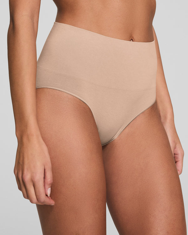 Spanx Supima Cotton Brief Toasted Oatmeal