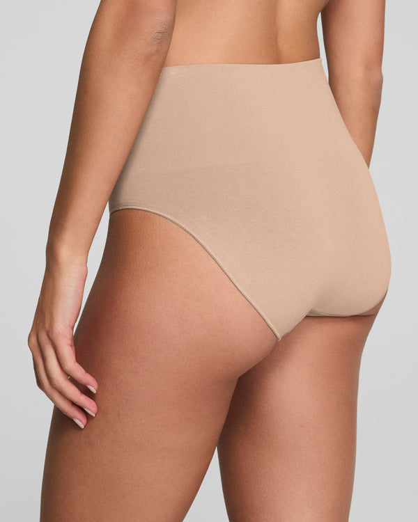 Spanx Supima Cotton Brief Toasted Oatmeal