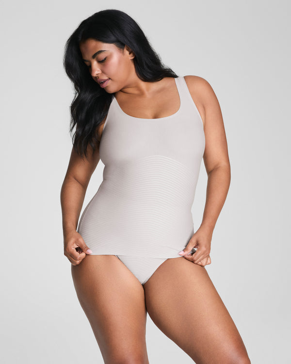 Spanx Supima® Cotton Tank French Grey