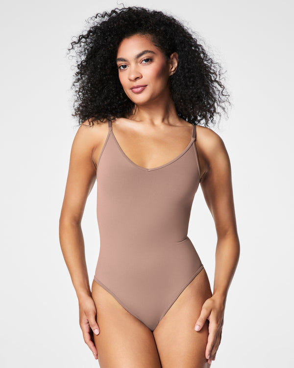 Spanx Thong Bodysuit Cafe Au Lait