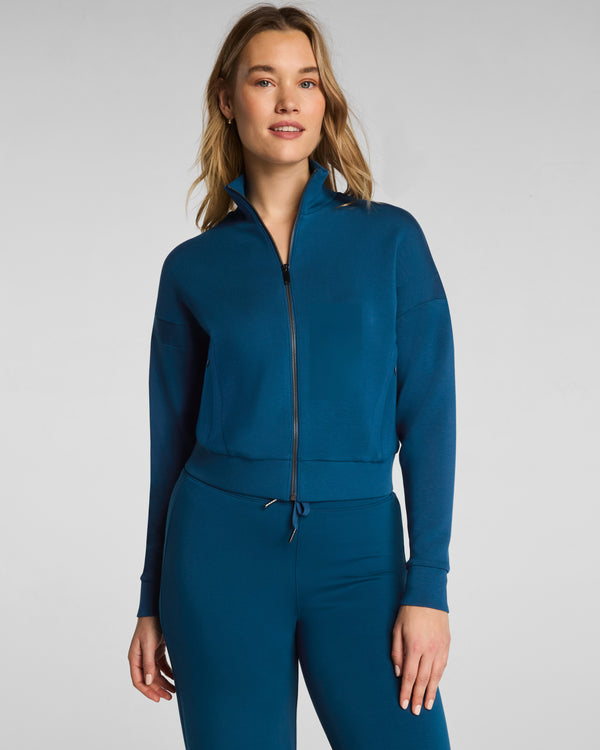 Spanx Track Jacket Deep Cove
