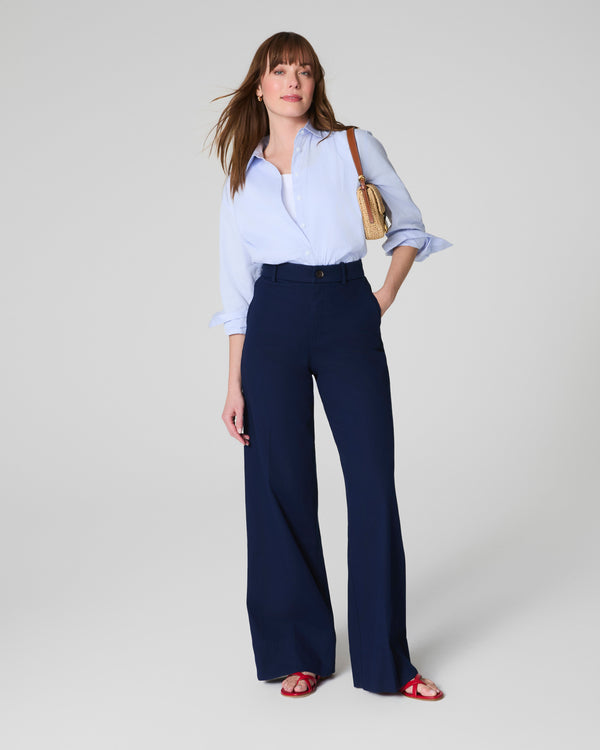 Spanx Wide Leg Pant Timeless Navy