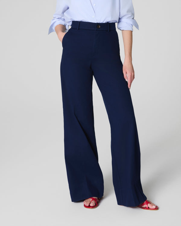 Spanx Wide Leg Pant Timeless Navy