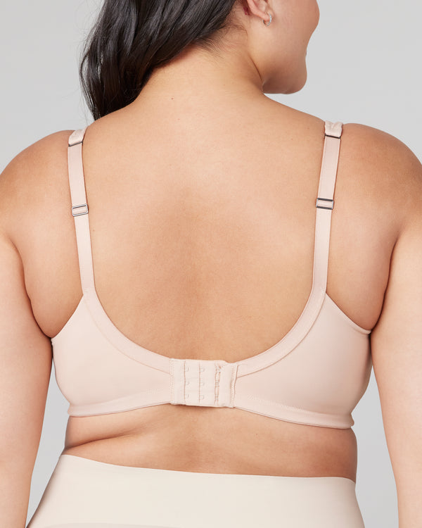 Spanx Wireless Minimizer Bra Champagne Beige