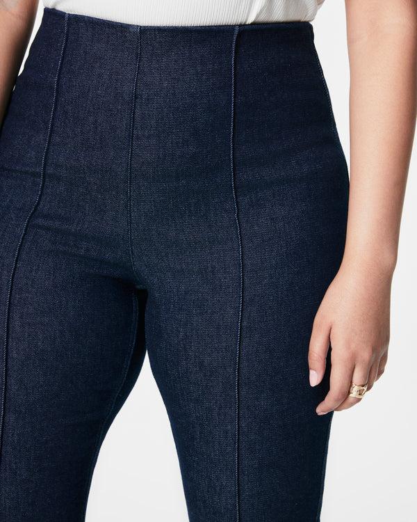 Spanx Zero Waistband Micro Flare Jeans Raw Indigo