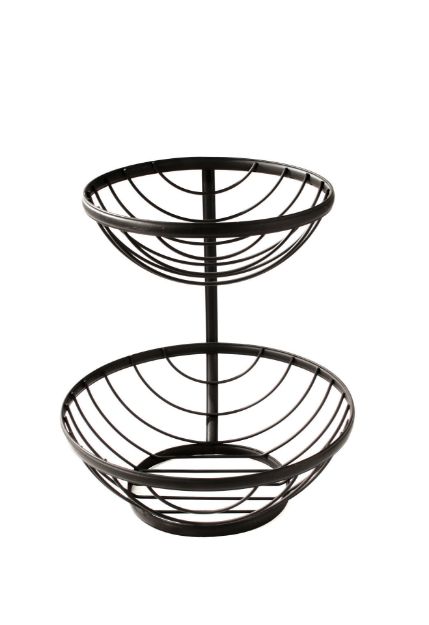 Spectrum Diversified Ashley Arched 2-Tier Server - Black