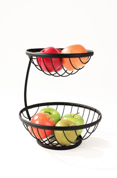 Spectrum Diversified Ashley Arched 2-Tier Server - Black