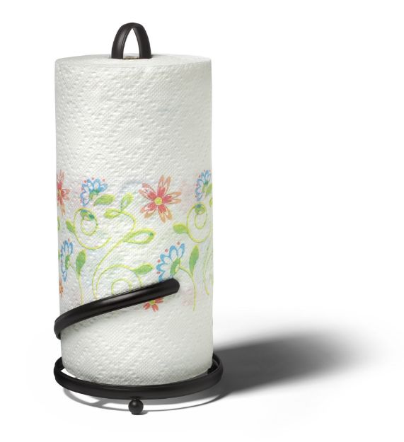 Spectrum Diversified Ashley Paper Towel Holder - Black
