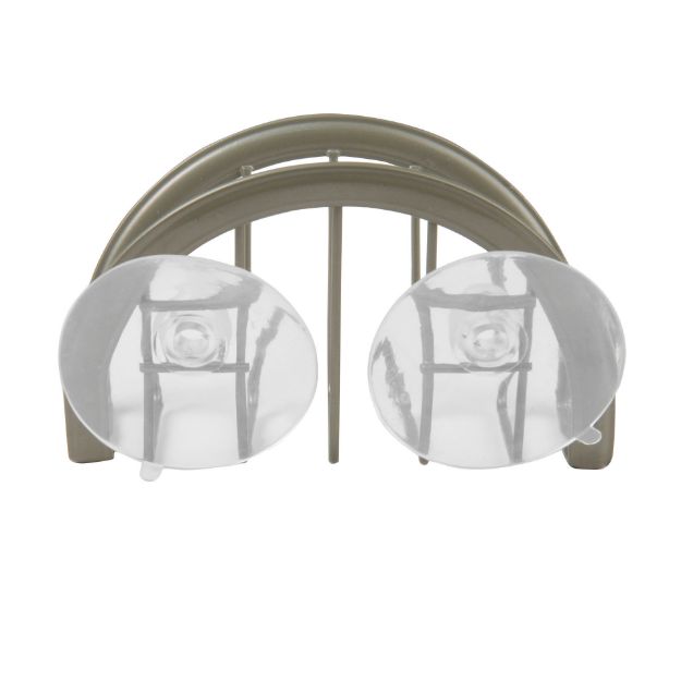 Spectrum Diversified Ashley Suction Sink Sponge Holder - Satin Nickel