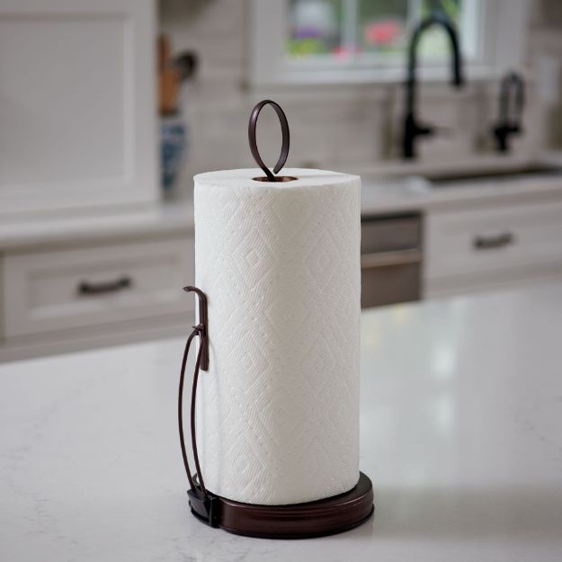 Spectrum Diversified Ashley Tension Paper Towel Holder - Bronze