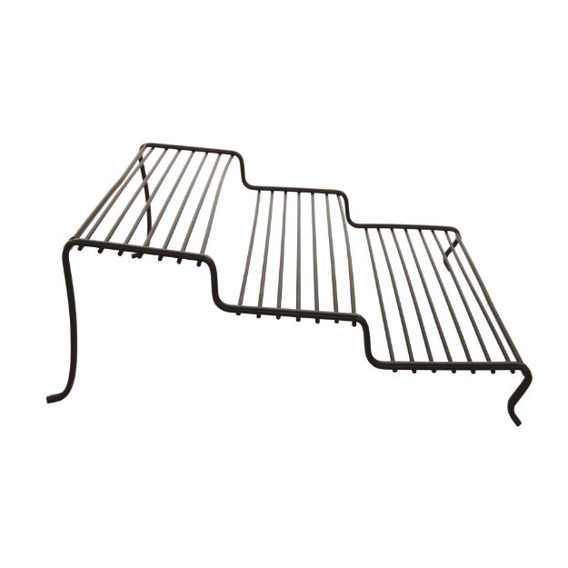 Spectrum Diversified Ashley Tiered Shelf Organizer - Black