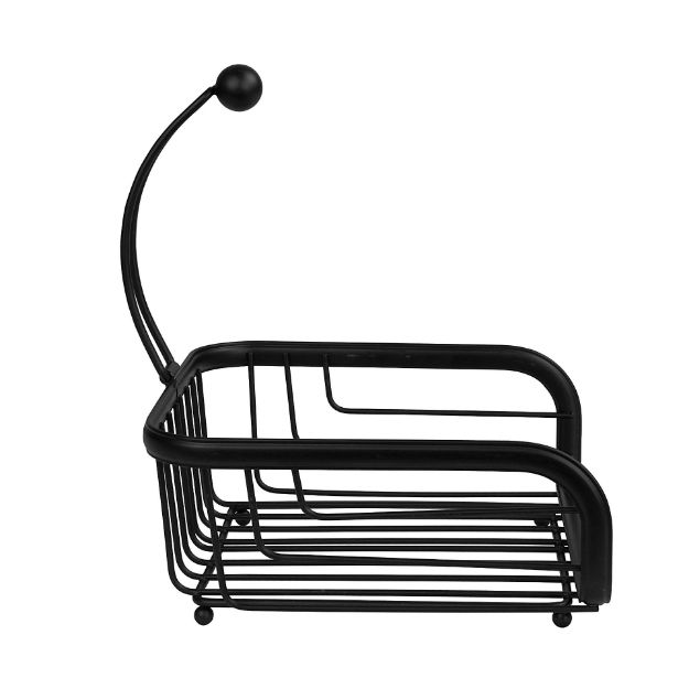 Spectrum Diversified Ashley Weighted Napkin Holder - Black