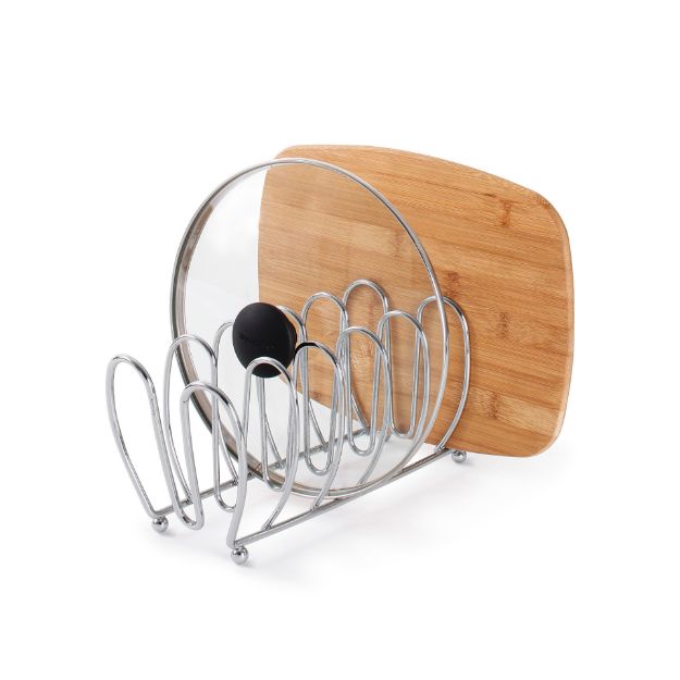 Spectrum Diversified Bloom Kitchen Organizer - Chrome
