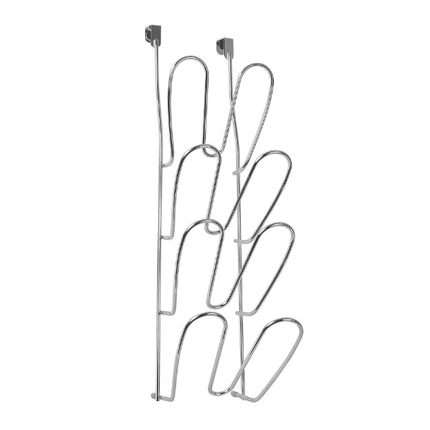 spectrum diversified Bloom Over the Cabinet Lid Organizer - Chrome