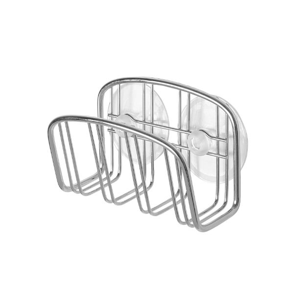 spectrum diversified Contempo™ Suction Sink Sponge Holder - Chrome