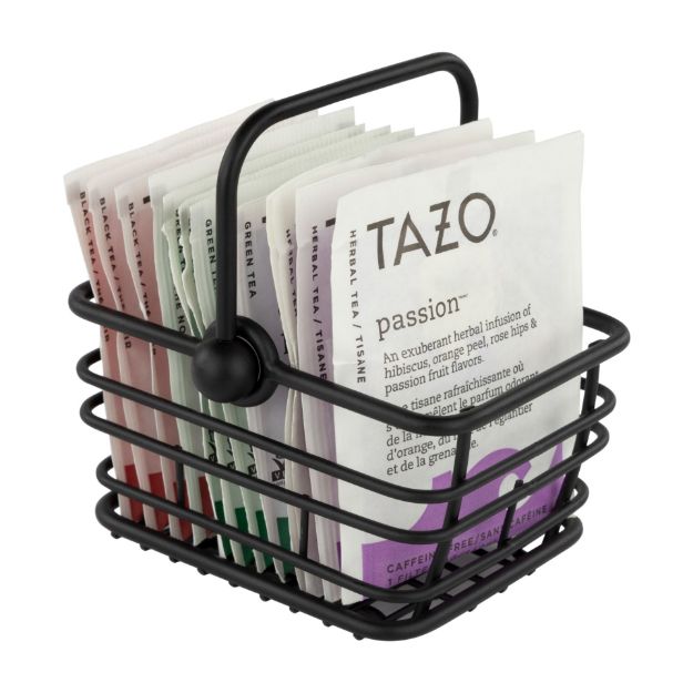 Spectrum Diversified Contempo™ Sugar Packet Basket - Black