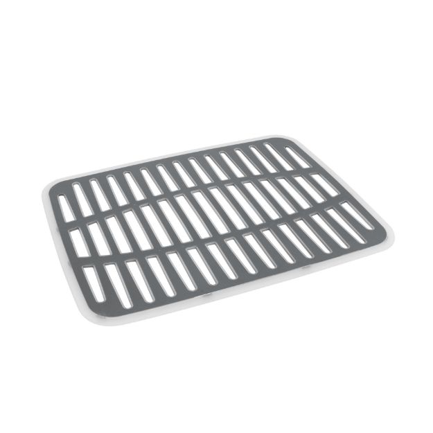 spectrum diversified Cora Large Kitchen Sink Mat - Gray/Clear