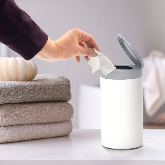 Spectrum Diversified Decorative Disinfecting Wipe Container - White