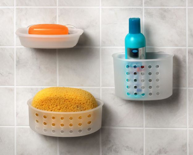 Spectrum Diversified Deep Suction Storage Basket - Frost