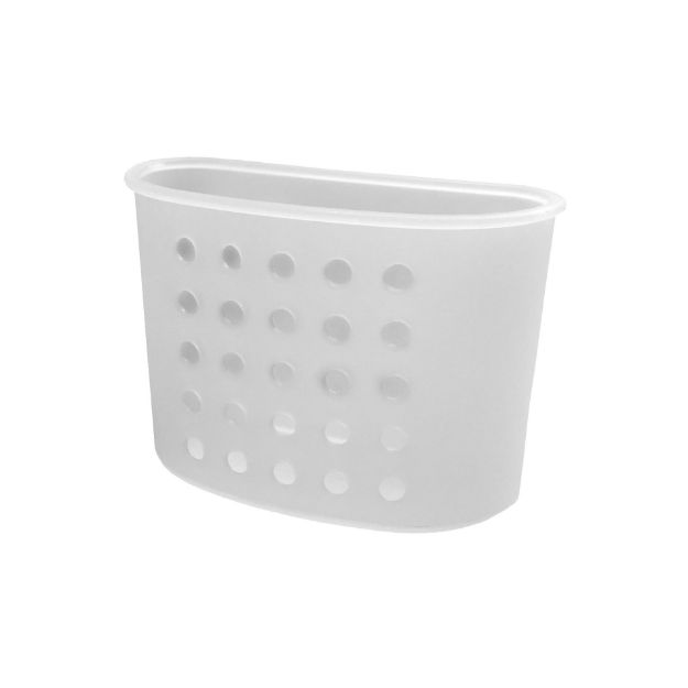 spectrum diversified Deep Suction Storage Basket - Frost