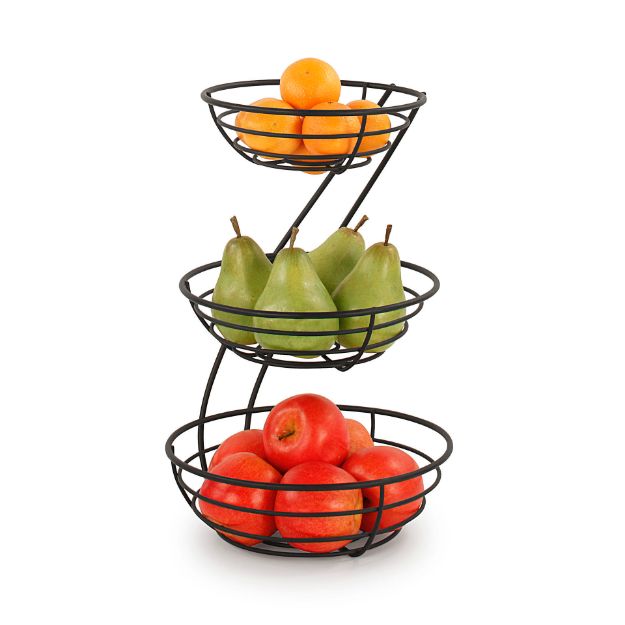 Spectrum Diversified Euro Arched 3-Tier Server - Black