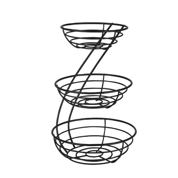 spectrum diversified Euro Arched 3-Tier Server - Black